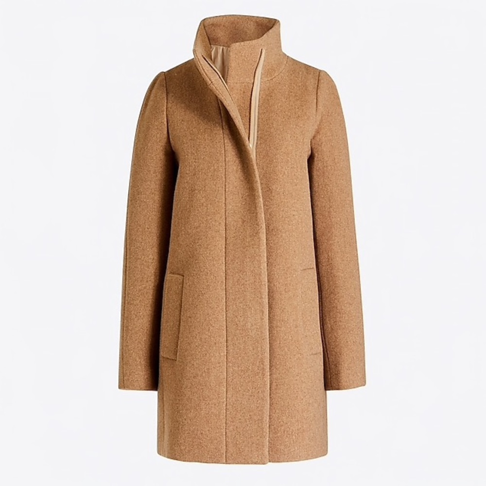 J. Crew City Coat Camel